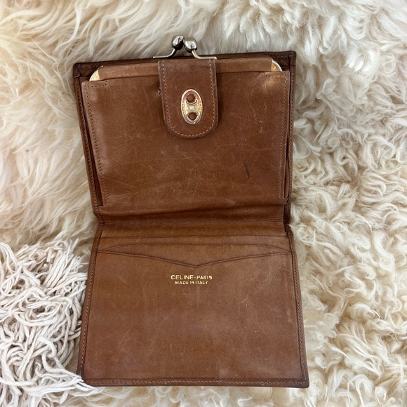 *RARE* Celine Macadam Vintage Bi-fold Coin Purse Wallet - Picture 4 of 6